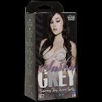 Вібромастурбатор ротик Doc Johnson Sasha Grey - Ultraskyn Vibrating Deep Throat Sucker - мініатюра 2
