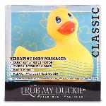 Вібромасажер качечка I Rub My Duckie - Classic Yellow v2.0, скромняжка - мініатюра 4