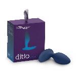 Анальна смарт-вібропробка We-Vibe Ditto Moonlight Blue з пультом ДК - мініатюра 11