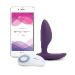 Анальна смарт-вібропробка We-Vibe Ditto Purple з пультом ДК - мініатюра 1