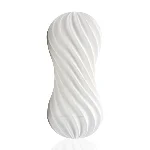 Мастурбатор Tenga Flex Silky White зі змінною інтенсивністю, можна скручувати - мініатюра 1