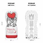 Мастурбатор Tenga Keith Haring Deep Throat Cup (глибоке горло) з вакуумною стимуляцією - мініатюра 2