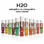 Змазка на водній основі JO H2O — Strawberry Kiss (120 мл) без цукру, рослинний гліцерин - мініатюра 5