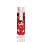Змазка на водній основі JO H2O — Strawberry Kiss (120 мл) без цукру, рослинний гліцерин - мініатюра 1