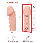 Насадка на член Kokos Extreme Sleeve ES.09 розмір M, потовщуюча, стимулюючий рельєф - мініатюра 5