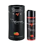 Масажна олія Plaisirs Secrets Strawberry (59 мл) з афродизіаками, їстівна, подарункове паковання - мініатюра 1