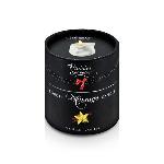 Масажна свічка Plaisirs Secrets Vanilla (80 мл) подарункове паковання, керамічний посуд - мініатюра 3