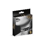 Чокер зі стразами Bijoux Pour Toi - SEXY, натуральна шкіра - мініатюра 3