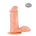 Фалоімітатор Real Body — Real Tony Flash, TPE, діаметр 3,5 см - мініатюра 1