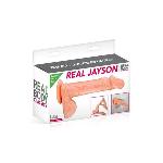 Фалоімітатор Real Body — Real Jayson Flesh, TPE, діаметр 4 см - мініатюра 2