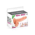Фалоімітатор Real Body — Real Mike Flesh, TPE, діаметр 3,8 см - мініатюра 2