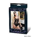 Боді сітка Anne De Ales BAROQUE Black XL - мініатюра 2