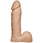Фалоімітатор Doc Johnson Platinum TRUSKYN - The Tru Ride 8 Inch, діаметр 4,8 см, двошаровий силікон - мініатюра 1