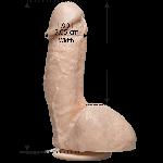 Фалоімітатор, що кінчає Doc Johnson The Amazing Squirting Realistic Cock, ПВХ, діаметр 5,1см - мініатюра 2
