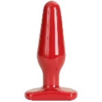 Анальна пробка Doc Johnson Red Boy - Medium 5.5 Inch, макс. діаметр 4 см - мініатюра 1