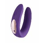 Вібратор для пар Satisfyer Double Plus Remote з пультом ДК та двома моторчиками - мініатюра 4
