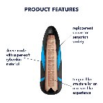 Запасний рукав-вставка для мастурбатора Satisfyer Men LUSTY TONGUES (м'ята упаковка!!!) - мініатюра 4