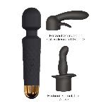 Мінівібромасажер Dorcel Kit Wanderful з насадками (анальна і вагінальна), водонепроникний - мініатюра 4