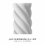 Мастурбатор Tenga 3D Spiral, дуже ніжний, з антибактеріального еластомеру зі сріблом - мініатюра 4