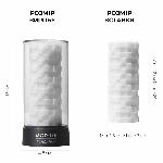 Мастурбатор Tenga 3D Module, дуже ніжний, з антибактеріального еластомеру зі сріблом - мініатюра 2