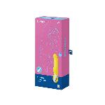 Потужний вібратор Satisfyer Vibes Yummy Sunshine з гнучким стовбуром і стимул. рельєфом, 12 режимів - мініатюра 3