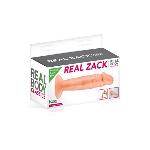 Фалоімітатор Real Body — Real Zack Flesh, TPE, діаметр 3,7 см - мініатюра 3