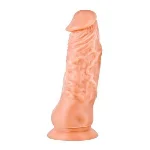 Фалоімітатор Real Body — Real Justin Flesh, TPE, діаметр 4,2 см - мініатюра 1