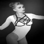 Портупея на груди Bijoux Pour Toi - CLARA, еластичний поліестер - мініатюра 1