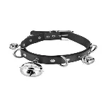 Нашийник c дзвіночками Fetish Tentation Choker Bells, екошкіра - мініатюра 1