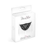 Трусики-стрінги з перлинною ниткою Fashion Secret KATIA Black - мініатюра 3