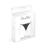 Трусики-стрінги з перлинною ниткою Fashion Secret VENUSINA Black - мініатюра 3