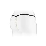 Трусики-стрінги з перлинною ниткою Fashion Secret VENUSINA Black - мініатюра 2