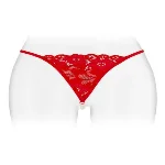 Трусики-стрінги з перлинною ниткою Fashion Secret VENUSINA Red - мініатюра 1