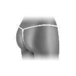 Трусики-стрінги з доступом Fashion Secret DANUTA White - мініатюра 2