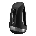 Мастурбатор Satisfyer Men Heat Vibration імітатор мінету, підігрів та вібрація, стимуляція головки - мініатюра 1