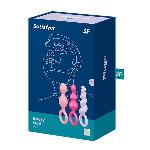 Набір анальних іграшок Satisfyer Plugs (set of 3) - Booty Call, макс. діаметр 3 см - мініатюра 3