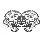 Маска на обличчя Bijoux Indiscrets - Anna Mask, вінілова, клейове кріплення, без зав'язок - мініатюра 1