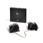 Наручники Bijoux Indiscrets - Frou Frou Organza handcuffs, атлас і органза, подарункове паковання - мініатюра 1