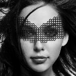 Маска на обличчя Bijoux Indiscrets - Erika Mask, вінілова, клейове кріплення, без зав'язок - мініатюра 2