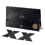 Пестіс стікіні Bijoux Indiscrets Flash Cross Black, наліпки на соски - мініатюра 1