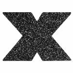Пестіс стікіні Bijoux Indiscrets Flash Cross Black, наліпки на соски - мініатюра 2