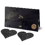 Прикраса на соски Bijoux Indiscrets – Flash Heart Black - мініатюра 1