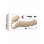 Безремінний страпон Strap-On-Me Flesh XL, повністю регульований, діаметр 4,5 см - мініатюра 4