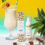 Масажна олія EXSENS Pina Colada 50мл розігрівальна, без цукру, без парабенів, їстівна - мініатюра 5