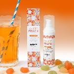 Масажна олія EXSENS Organic White Peach 50мл розігрівальна, без цукру, без парабенів, їстівна - мініатюра 2