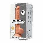 Фалоімітатор SilexD Kevin Flesh (MODEL 1 size 9.5in), двошаровий, силікон + Silexpan, діаметр 4,5 см - мініатюра 2