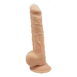 Фалоімітатор SilexD Kevin Flesh (MODEL 1 size 9.5in), двошаровий, силікон + Silexpan, діаметр 4,5 см - мініатюра 1