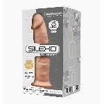 Фалоімітатор SilexD Henry Flesh (MODEL 2 size 7.5in), двошаровий, силікон + Silexpan, діаметр 4,8 см - мініатюра 2