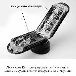 Вібромастурбатор Tenga Flip Zero Electronic Vibration Black, змінна інтенсивність, розкладний - мініатюра 8