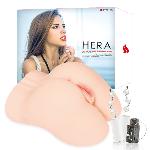 Мастурбатор Kokos Hera Hip Real 2WayPlus з функцією масажу та вібрацією - мініатюра 7